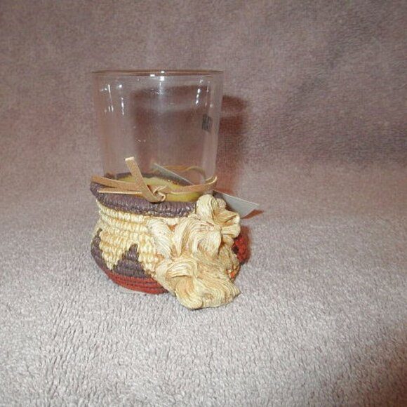 Paiute Indian 3D Wedding Basket Shot Glass Southwestern Heavy Base Shooter Utah - Picture 4 of 9